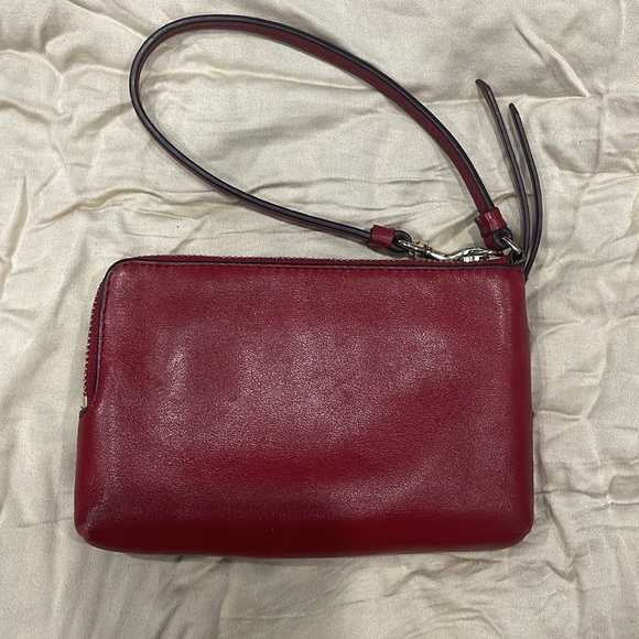 Coach double zipper wristlet - Picture 2 of 5